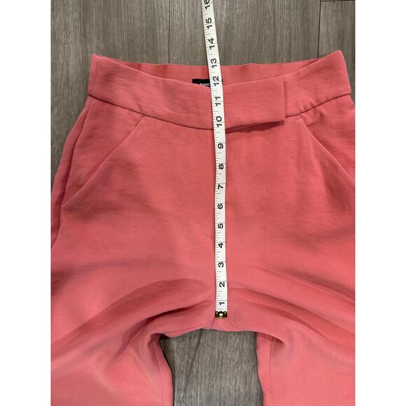 Express Super High Rise Flare Trouser Pink Women's Size 2R - Picture 6 of 11